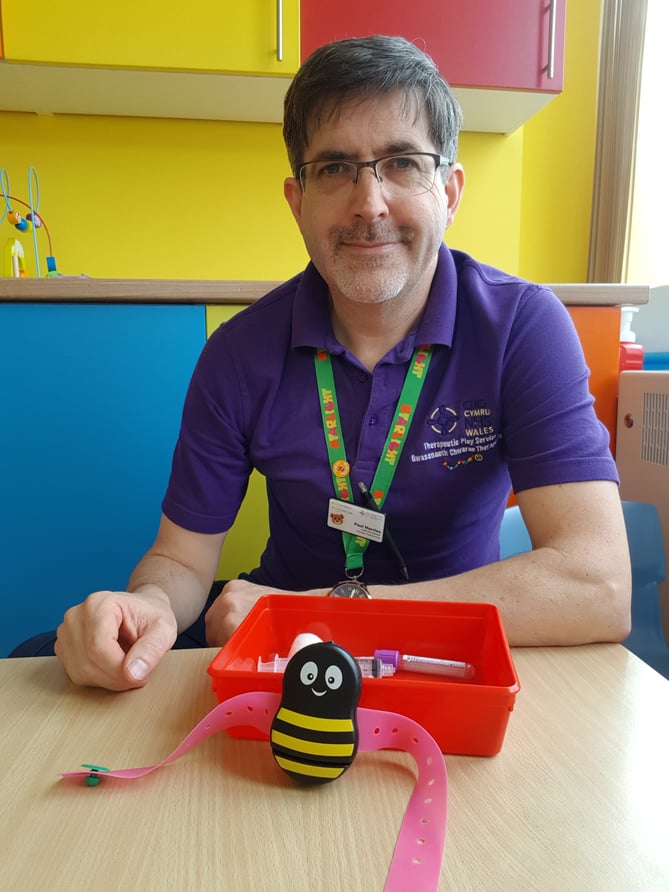 Buzzy Bee distraction tools will help Pembrokeshire children combat